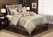 8 Piece Cal King Flynn Comforter Bedding Set