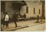 Photo Joe Allard, 5 Tannery Yard. Sweeper in twisting room, Eclipse Mills, No. Adams. Location: North Adams,
