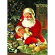 Sleepytime Santa 500+pc Jigsaw Puzzle by Ted Newsome