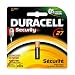 Duracell MN27BPK Watch / Electronic / Keyless Entry Battery, 12 Volt Alkaline