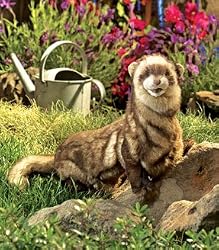 FERRET PLUSH PUPPET BY FOLKMANIS
