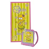 Badetuch Maggie Simpson