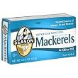 Season Fillets of Mackerel in Olive Oil, 4.375-Ounce Tins (Pack of 12)