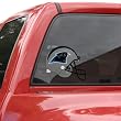 SC Sports Carolina Panthers Helmet Window Cling Set of 2 - Carolina Panthers Set of 2