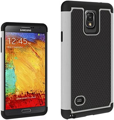 Bayke Brand / Samsung Galaxy Note 4 Case , Dual Layer Slim Armor Protective Case for Samsung Galaxy Note 4 (White Side)