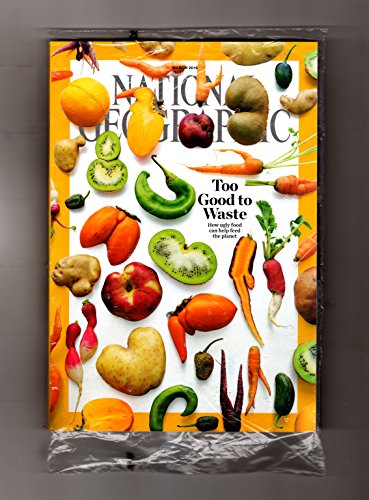 National Geographic Magazine - March, 2016. Ugly - But Good - Food; Return of the Seychelles; Kurds: The Other Iraq; Japan Tsunami Memories