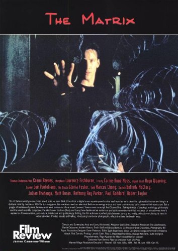 Matrix (Keanu Stopping Bullets, Film Review) Movie Poster Print - 24
