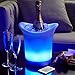 Acrylic Lighted Color Changing Remote Controlled LED Champagne Ice Bucket by Fine Life
