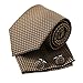 EAC1C02 Beautiful Gift Silk Checkered Mens Necktie Set Fitness Fashion By Epoint
