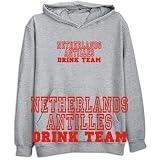 Sweatshirt Heather Gray  Drink Team Netherlands Antilles  Country