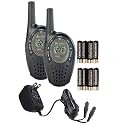 Cobra CTX90 Gmrs/Frs 2-Way Rechargeable Radio with Hands Free Operation (Black, Twin Pack)