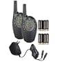 Cobra microTALK CXT90 18-Mile 22-Channel FRS/GMRS Two-Way Radio (Black, Pair)
