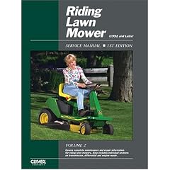 Riding Lawn Mower Service Manual: Volume 2, 1992 and Later (Riding Lawn Mower Service Manual)