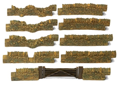 Childrens Toyshop  Toys : Hornby Skaledale - Cotswold Stone Wall - Pack 2