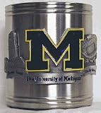 Michigan Wolverines NCAA Pewter Can Cooler
