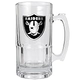 Oakland Raiders NFL 32oz Beer Mug Glass