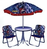 Product details for Spider-Man Patio Set