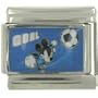 Mickey Mouse Soccer Gift Italian Charm