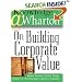Knowledge@Wharton on Building Corporate Value