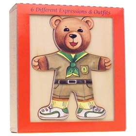 ERNEST Moody Bear Puzzle from Schylling Toys by Schylling
