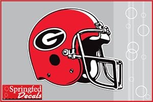 Amazon.com: Georgia Bulldogs FOOTBALL HELMET 4" Vinyl Decal Car Truck ...
