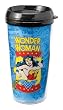 Vandor Plastic Travel Mug, Wonder Woman