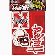Nebraska Cornhuskers NCAA Multi Magnet Sheet