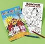 Farm Animal Activity Pads with Crayons (1 dz)