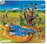 Playmobil - 4827 - Figurine - Poste d'observation et Animaux de Savane