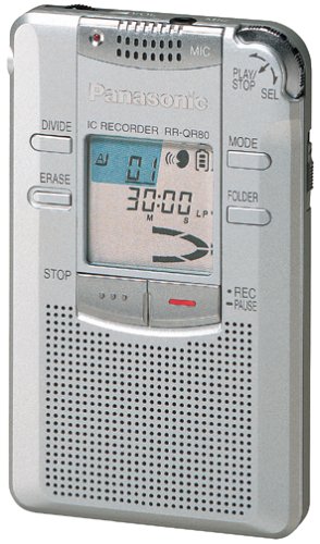 Panasonic RR-QR80 Tapeless Digital Audio Recorder