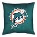 Miami Dolphins SET OF 2 LR DECORATIVE BED/SOFA TOSS PILLOWS