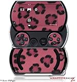 PSPgo Skin and Screen Protector Kit - Leopard Skin Pink fits Sony PSP go
