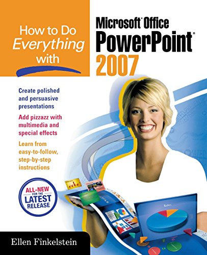 how to do everything with microsoft office powerpoint 2007