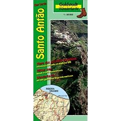Goldstadt Wanderkarten Kap Verde: Santo Antao