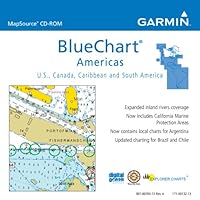 Garmin BlueChart Americas Saltwater Map CD-ROM (Windows)