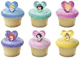 Disney Princess Jewel Ring Cupcake Topper (24 pcs) !!