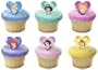 Disney Princess Jewel Ring Cupcake Topper (24 pcs) !!