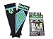 Tuff Togs Better Than KT Tape for SHIN SPLINTS: Seriously Tight Calf Compression Sleeves, Guard & Protect Shins/Calves. Prevents Swelling, aids Muscle Recovery. Extreme Footless Compression