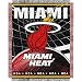 Miami Heat NBA Triple Woven Jacquard Throw (019 Series) (48x60)