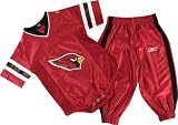 Reebok Arizona Cardinals Infants Short Sleeve Creeper Pant Set