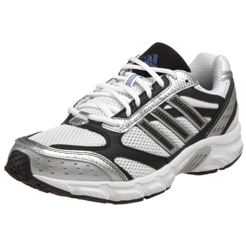 adidas Men’s Duramo 2 Running Shoe,Running White/Black/Collegiate Royal,9.5 D