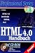 HTML 4.0 Handbuch. HTML, JavaScript, DHTML, Perl