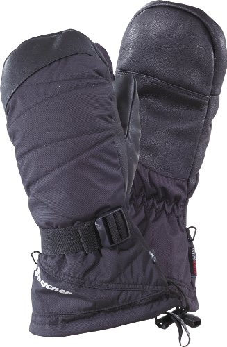 Ziener Unisex/Herren Skihandschuh GENARO AS Alpine, black, 8,5
