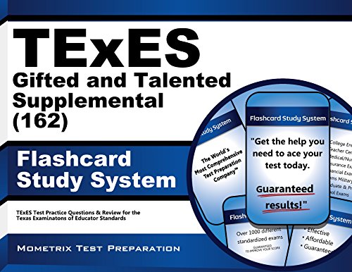 TExES Gifted and Talented Supplemental (162) Flashcard Study System: TExES Test Practice Questions & Review for the Texas Examinations of Educator Standards (Cards)