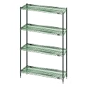 Eagle 1860E63 60" Redi-Pak Eaglegard Wire Shelving Unit