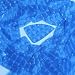 3D Blue Fishscale Fin 1.5