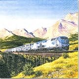 Amtrak Train Beverage Napkins