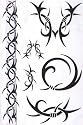 Dangerous Razor's Edge Temporary Tattoo