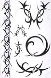Dangerous Razor's Edge Temporary Tattoo