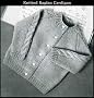 KNITTED RAGLAN CARDIGAN SWEATER for BABY/TODDLER - VINTAGE KNITTING PATTERN (ePattern) - Instant Download Kindle Ebook - AVAILABLE FOR DOWNLOAD to Kindle ... babies, baby clothes, baby patterns)